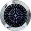 Cook Islands 40 Dollars (Rose of Notre Dame) ELIZABETH II COOK ISLANDS 20 15 COOK ISLANDS 10 OZ .999 AG 40 DOLLARS coin obverse