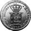 Portugal 40 Reis (Maria II Pattern) KM# Pn78 MARIA II D G PORT ET ALG REGINA coin obverse