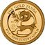 Cook Islands 5 Dollars (35th Anniversary of the Gold Panda Coinage) 1/2 G .9999 FINEST GOLD 2017 35TH ANNIV. THE GOLD PANDA coin reverse