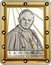 Cook Islands 5 Dollars Canonization of Pope John Paul II 2014 Proof 2014 SANCTUS IOANNES PAULUS II coin reverse
