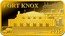 Cook Islands 5 Dollars (Fort Knox) 2015 FORT KNOX coin reverse