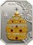 Cook Islands 5 Dollars Papal Tiara 2013 Proof 2013 PAPAL TIARA VATICAN ART coin reverse