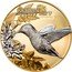 Cook Islands 5 Dollars (Shades of Nature. Hummingbird) HADES OF NATURE '17 coin reverse