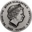Tuvalu 5 Dollars Signs of the Zodiac. Silhouettes 2022  QUEEN ELIZABETH II IRB 1952 - 2022 5OZ 9999 AG 2023 TUVALU 5 DOLLARS coin obverse