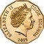 Cook Islands 5 Dollars (Traditional Vaka boat) ELIZABETH II COOK ISLANDS 2015 IRB coin obverse
