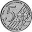 Portugal 5 Euro Cent (Fantasy Pattern) X# Pn3 5 PROBE TRIAL ESSAI PRUEBA coin reverse