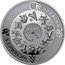 Ukraine 5 Hryven Year of the Dragon 2024 lily УКРАЇНА 2024 5 ГРИВЕНЬ coin obverse