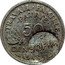 France 50 Centimes (Glorioso Islands Coinage) TRAVAIL FAMILLE PATRIE 50 C SOFIM ILES GLORIEUSES CENTIMES 1942 coin reverse