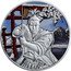 Fiji 50 Cents Ancient Warrior. Samurai. Coloured 2022 In Sets only  coin reverse