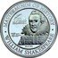 Cook Islands 50 Dollars William Shakespeare 2014 THE POETS COLLECTION 2014 0048 1999 MASTERMINDS OF HISTORY WILLIAM SHAKESPEARE coin reverse