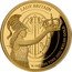 Samoa 50 Tala (Coronation. Lady Britain) LADY BRITAIN 1/4 OZ 990 FINE AND WELSH GOLD coin reverse