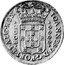 Portugal 8000 Reis (Joao V. Pattern) KM# Pn12 IOANNES V D G PORT ET ALG REX 8000 coin obverse