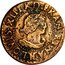 France Double Tournois (Louis XIII La Rochelle) LOVIS. XIII . R.D FRAN. ET. NA H coin obverse