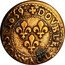 France Double Tournois (Louis XIII La Rochelle) DOVBLE. TOVRNOIS. 1639. coin reverse