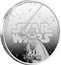 Samoa Five Dollars Disney's 100th Anniversary. Star Wars 2023 STAR WARS™ DISNEY 100 100 YEARS OF WONDER ©™LUCASFILMS LTD 1 OZ 9999 FINE SILVER coin reverse