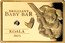 Niue Five Dollars Koala. Baby Bar 2023  Proof BRILLIANT BABY BAR KOALA 2023 coin reverse