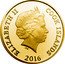 Cook Islands Four Dollars (Cat and Coloseum.) ELIZABETH II COOK ISLANDS 2016 IRB coin obverse