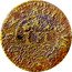 UK Halfpenny Buckinghamshire Buckingham. John Hartley Junior 1665  OF BVCKINGHAM I H coin reverse