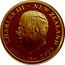New Zealand Ten Dollars (Charles III 75th Birthday) CHARLES III NEW ZEALAND SJF .9999 AU 1/4OZ 2023 coin obverse