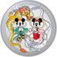 Niue Ten Dollars Year of the Dragon. Disney 2024  Proof HAPPY YEAR OF THE DRAGON 3 OZ 999 FINE SILVER © DISNEY coin reverse