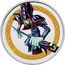 Niue Two Dollars Dark Magician. Yu-Gi-Oh! 2023  BU  coin reverse