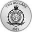 Niue Two Dollars Spider-Man and Web. Coloured 2023  Proof TWO DOLLARS PUBLIC SEAL OF NIUE ATUA NIUE TUKULAGI 2023 coin obverse