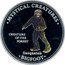 Cook Islands 1 Dollar Bigfoot 2009 Proof MYSTICAL CREATURES CREATURE OF THE FOREST. SASQUATCH BIGFOOT coin reverse