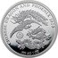 Fiji 1 Dollar (Chinese Dragon & Phoenix 30 Anniversary) CHINESE DRAGON AND PHOENIX 2020 30TH ANNIV. .999 AG 1OZ coin reverse