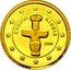 Cook Islands 1 Dollar (Cyprys 2 Euro 2008) 2008 KIBRIS KYПUPOΣ coin reverse