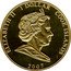 Cook Islands 1 Dollar Diana Princess of Wales. Black suit. 2007 1 DOLLAR 2007 COOK ISLANDS ELIZABETH II coin obverse