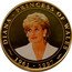 Cook Islands 1 Dollar Diana Princess of Wales. Elizabeth II 2008 1961 - 1997 DIANA PRINCESS OF WALES coin reverse