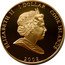 Cook Islands 1 Dollar Diana Princess of Wales. In light golour dress 2008 1 DOLLAR 2008 COOK ISLANDS ELIZABETH II coin obverse