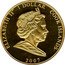 Cook Islands 1 Dollar Diana Princess of Wales. In wedding dress 2007 Proof 1 DOLLAR 2007 COOK ISLANDS ELIZABETH II coin obverse