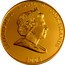 Cook Islands 1 Dollar Diana Princess of Wales. Looking right and smiling 2008 Proof 1 DOLLAR 2008 COOK ISLANDS ELIZABETH II coin obverse