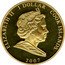 Cook Islands 1 Dollar Diana Princess of Wales. With covered head 2007 Proof 1 DOLLAR 2007 COOK ISLANDS ELIZABETH II coin obverse