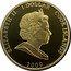Cook Islands 1 Dollar Diana. Red Overcoat 2009 Proof 1 DOLLAR 2009 COOK ISLANDS ELIZABETH II coin obverse