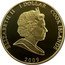 Cook Islands 1 Dollar Diana. White dress. Hat 2009 Proof 1 DOLLAR 2009 COOK ISLANDS ELIZABETH II coin obverse