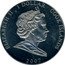 Cook Islands 1 Dollar (Elizabeth and Philip. 60-th anni. wedding.) 1 DOLLAR 2007 COOK ISLANDS ELIZABETH II coin obverse
