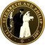 Cook Islands 1 Dollar Elizabeth and Philip stepped out of the carriage.Colored 2007 Proof 1947 2007 ELIZABETH AND PHILIP coin reverse