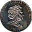 Cook Islands 1 Dollar (Elizabeth and Philip. Wedding photo close up) 1 DOLLAR 2007 COOK ISLANDS ELIZABETH II coin obverse