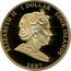 Cook Islands 1 Dollar Elizabeth and Philip. Weddingceremony. Photo from a distance 2007 Proof 1 DOLLAR 2007 COOK ISLANDS ELIZABETH II coin obverse