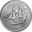 Cook Islands 1 Dollar Elizabeth II Bounty 2022  BU 1 DOLLAR 1 OZ FINE SILVER .9999 coin reverse