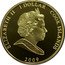 Cook Islands 1 Dollar Elizabeth II in blue hat. Prince Philip in suit with Top Hat. Colored 2009 Proof 1 DOLLAR 2009 COOK ISLANDS ELIZABETH II coin obverse