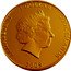 Cook Islands 1 Dollar Elizabeth in white hat. Philip in suit with Top Hat 2009 Proof 1 DOLLAR 2009 COOK ISLANDS ELIZABETH II coin obverse