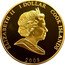 Cook Islands 1 Dollar Elizabeth in white hat. Philip without Hat. Colored 2008 Proof 1 DOLLAR 2008 COOK ISLANDS ELIZABETH II coin obverse