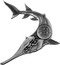 Fiji 1 Dollar (Extinct Animal. Chinese Paddlefish) FIJI 2023 1 DOLLAR CHINESE PADDLEFISH 1 OZ AG 999 coin obverse