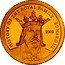 Cook Islands 1 Dollar (King Edward III) HISTORY OF THE ROYAL FAMILY EDWARD III coin reverse
