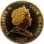 Cook Islands One Dollar Kings and Queens of Britain. George IV 2007 Proof 2007 COOK ISLANDS ELIZABETH II coin obverse