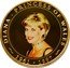 Cook Islands 1 Dollar Princess Diana. Dress with black straps 2007 In Sets only 1961 - 1997 DIANA - PRINCESS OF WALES coin reverse