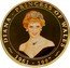 Cook Islands 1 Dollar Princess Diana. In a black dress and a crown 2007 Proof 1961 - 1997 DIANA PRINCESS OF WALES coin reverse